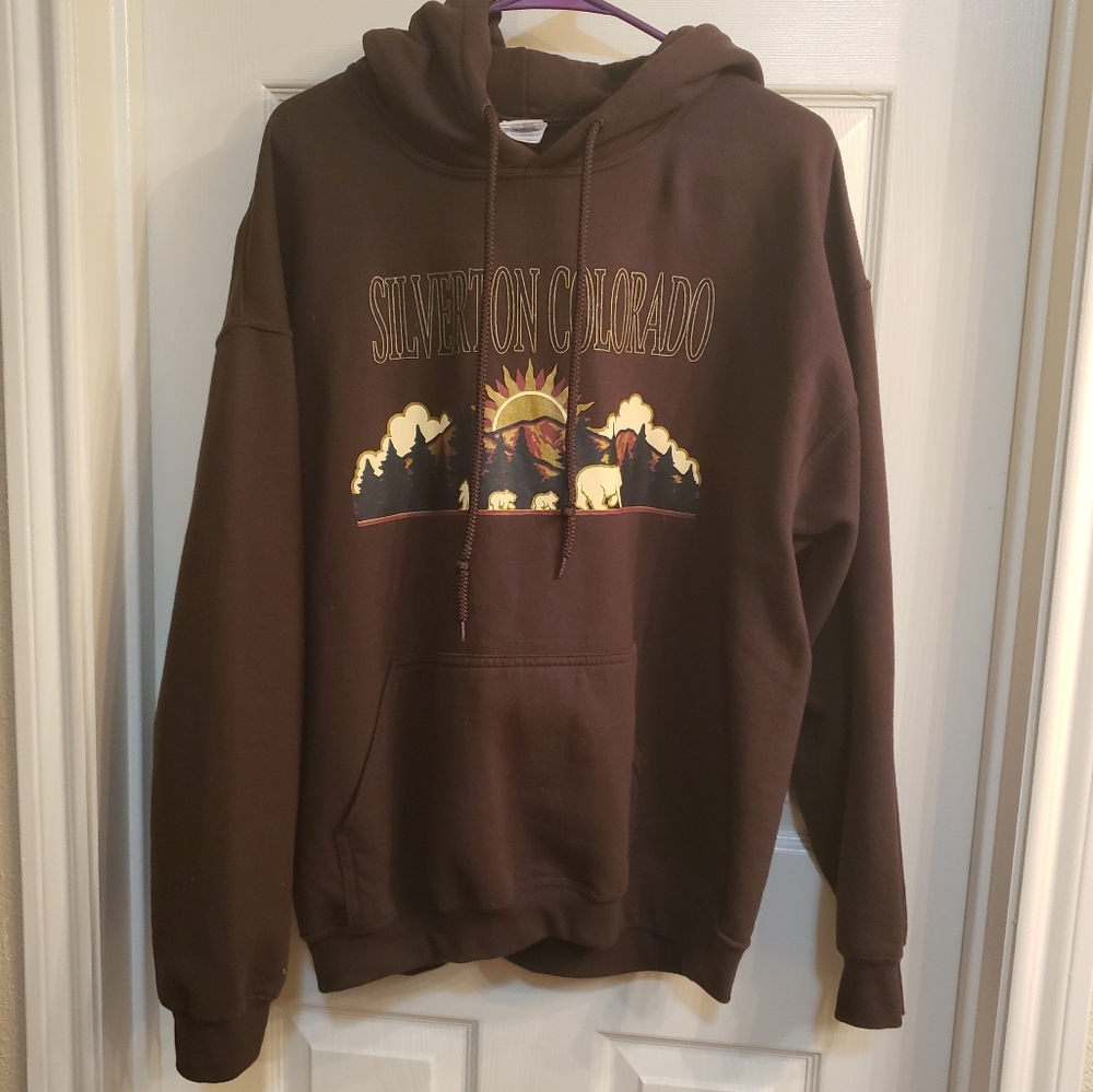 Silverton Colorado Sweatshirt with hoodie
